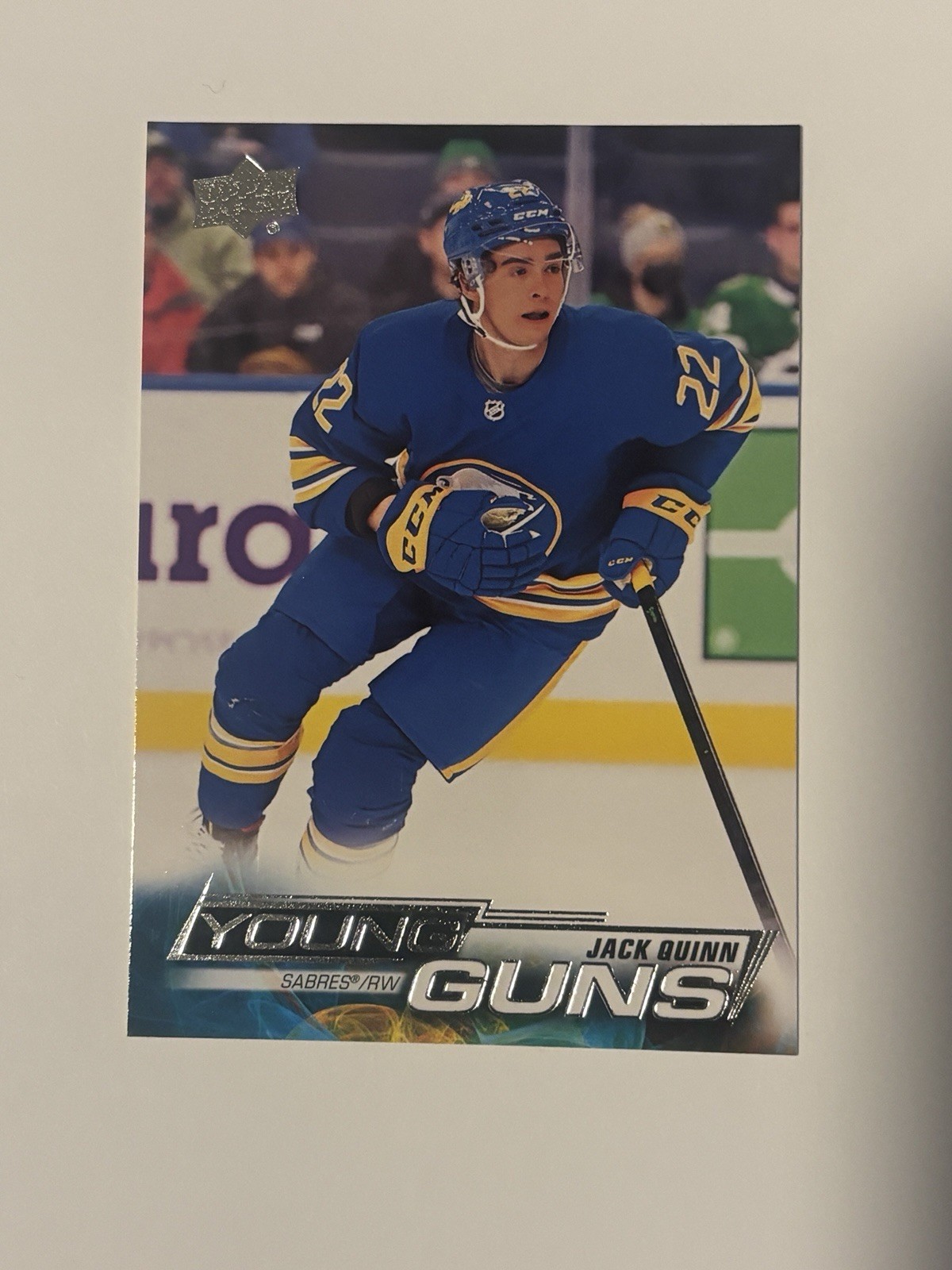 2022-23 Upper Deck Series 1 Jack Quinn Young Guns #204 Sabres RC