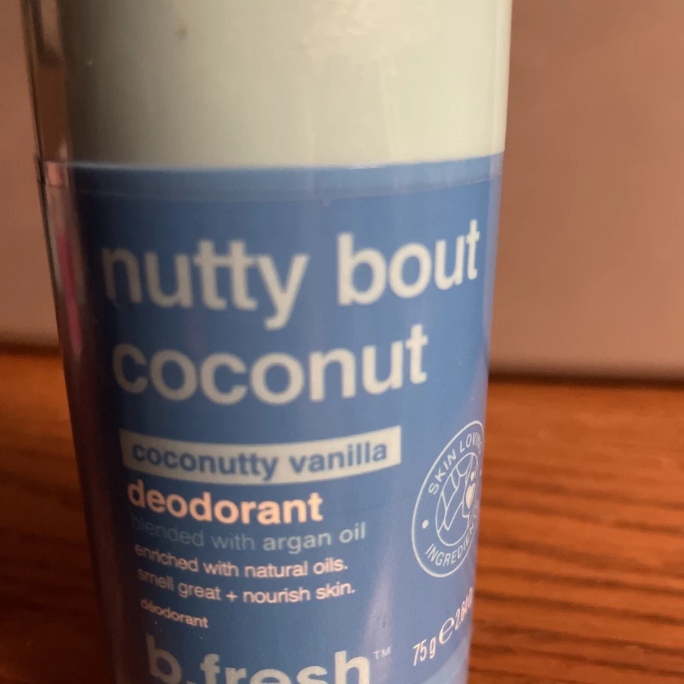 Desodorante B.FRESH NUTTY BOUT COCO SIN ALUMINIO 75 g / 2,64 oz Foto 2 de 4
