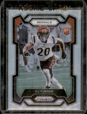 2023 Panini Prizm #319 DJ Turner Silver