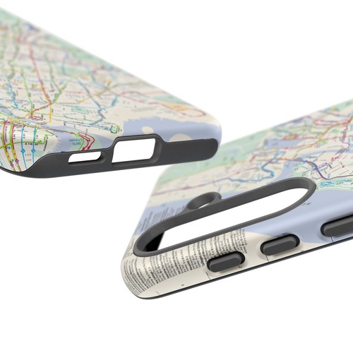 MTA Bronx Bus Map (1999) Phone Case (Apple/Samsung) - Tough & Stylish - 第 142/241 張圖片