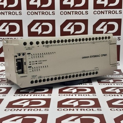 CPM1-30CDR-A | Omron | CPU Module, 18 Input, 12 Outputs, 100-240VAC, Used