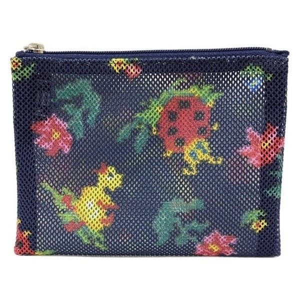 Feiler - Navy Red Multi Heidi Pattern/Bear/Mesh/N… - image 1