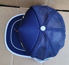 Vintage Sports-Time "Bikin Time" 3 Stripe Trucker Hat Cap Snapback 1980s Minty!! — photo 3
