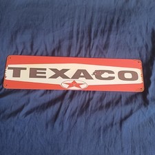 4 X 15-34 Metal Sign Wall Art Man Cave Garage Bar Gas Station Gas Oil Texaco 4 X 15-34 Metal Sign Wall Art Man Cave Garage Bar Gas Station Gas Oil Texaco