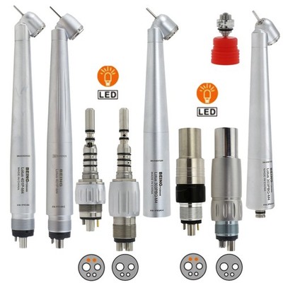 BEING Dental 45 Degree Surgical Handpiece Air Turbine 4 Hole NSK Kavo Coupling