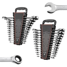 Uimoso 26-piece Ratcheting Wrench Set For Sae And Metric Repairs