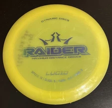 Dynamic Discs Lucid Raider 170 grams