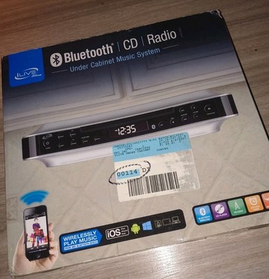 Ilive Blue Ikbc384s Bluetooth Under Cabinet Music System