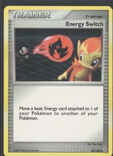 Energy Switch 107/130 Uncommon Diamond & Pearl Pokemon Moderately Played on eBay