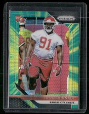 2018 Panini Prizm #265 Derrick Nnadi Prizm Hyper #/275