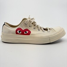Converse Chuck Taylor All Star 70 Womens 9 Mens 7 Cream Athletic Shoes Sneakers