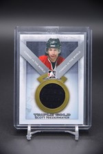 2011-12 ITG CANADA VS WORLD - SCOTT NIEDERMAYER TRIPLE GOLD JERSEY