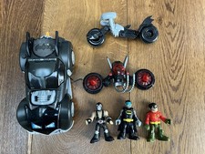 Fisher Price Imaginext DC Super Friends Gift Set  Batman Robin Bane Batmobile