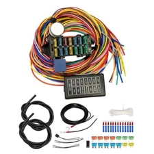 14 Circuit Universal Wiring Harness Fit for Street Muscle Car Hot Rod XL Wires