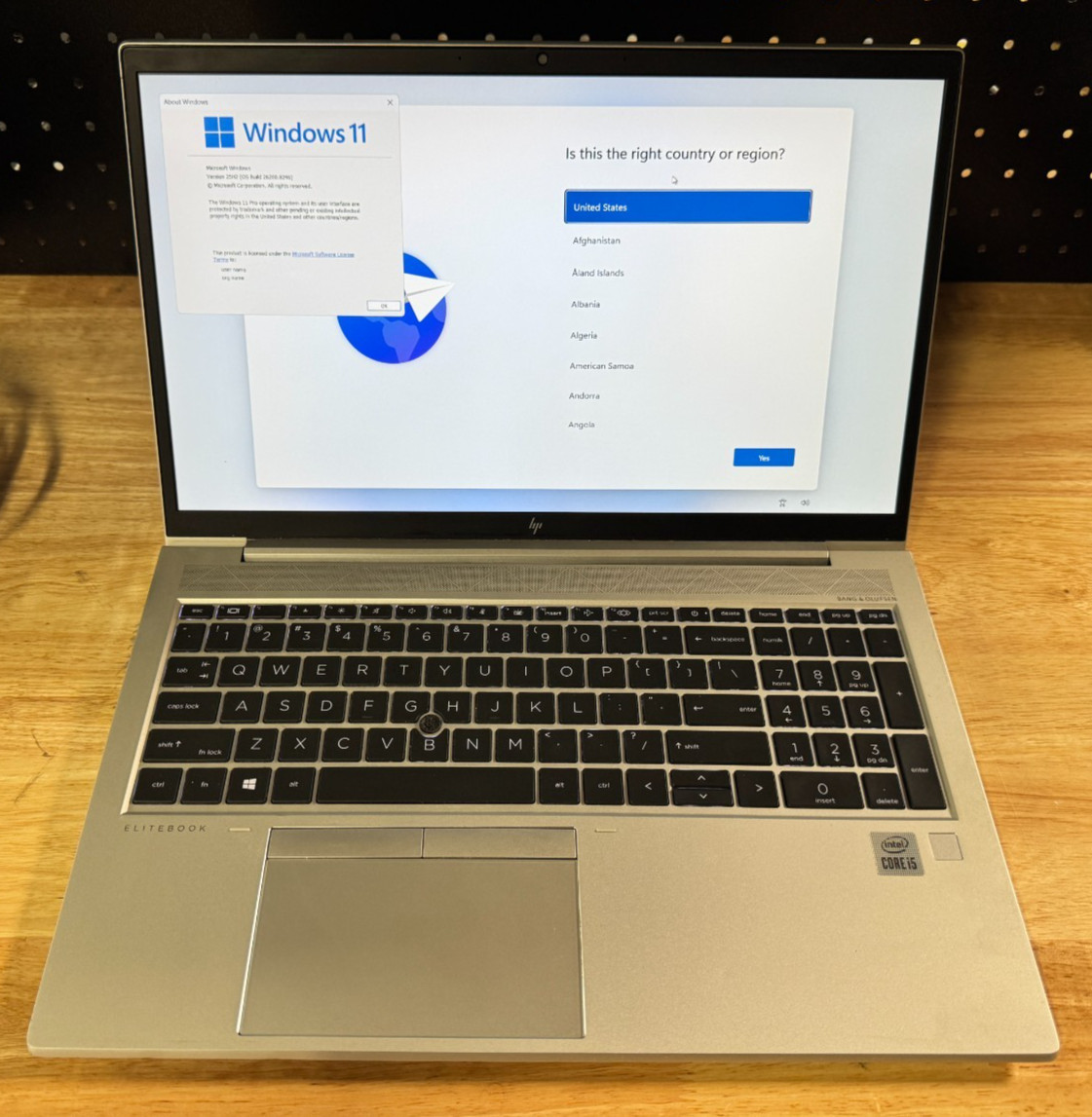 HP EliteBook 850 G7, 15.6-Inch Laptop, with Intel Core i5-10210U, Windows 11 Pro