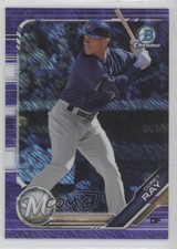 2019 Bowman Chrome Prospects Purple Shimmer Refractor Corey Ray #BCP-207 4pn