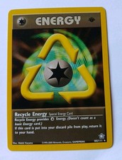 1st Edition RECYCLE ENERGY 105/111 Neo Genesis Pokemon Card Super Clean 🌟 NM  on eBay