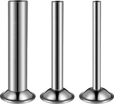 3 Pcs Sausage Stuffer Tubes for Size 5 Grinder, 3 Sizes