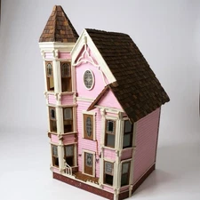 Victorian Doll House Assembled / AS IS / Read