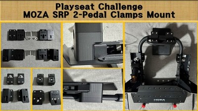 Playseat Challenge MOZA SRP (SR-P Lite) 2-Pedal Klemmen Halterung