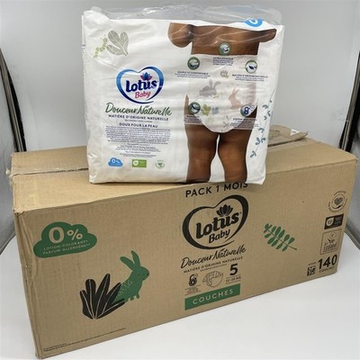 Lotus Baby Natural Softness   Windeln Größe 5 (12 20 kg), 1 Monatspackung   140 