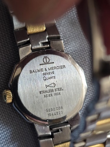 Baume & Mercier Riviera Damen Uhr in Edelstahl Gelbgold SWISS MADE - Bild 9 von 13