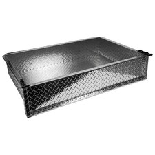 Gtw Golf Cart Cargo Box Aluminum Universal Fit For Ezgo Club Car Yamaha Cars