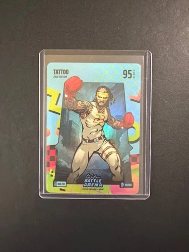 Tattoo Edition Bo Jackson Battle Arena Rad 80s 95 Power Brawl RAD-757 2026 Foil
