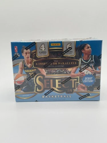 2024 Panini Select WNBA Factory Sealed Blaster Box Debut Edition Caitlin Clark