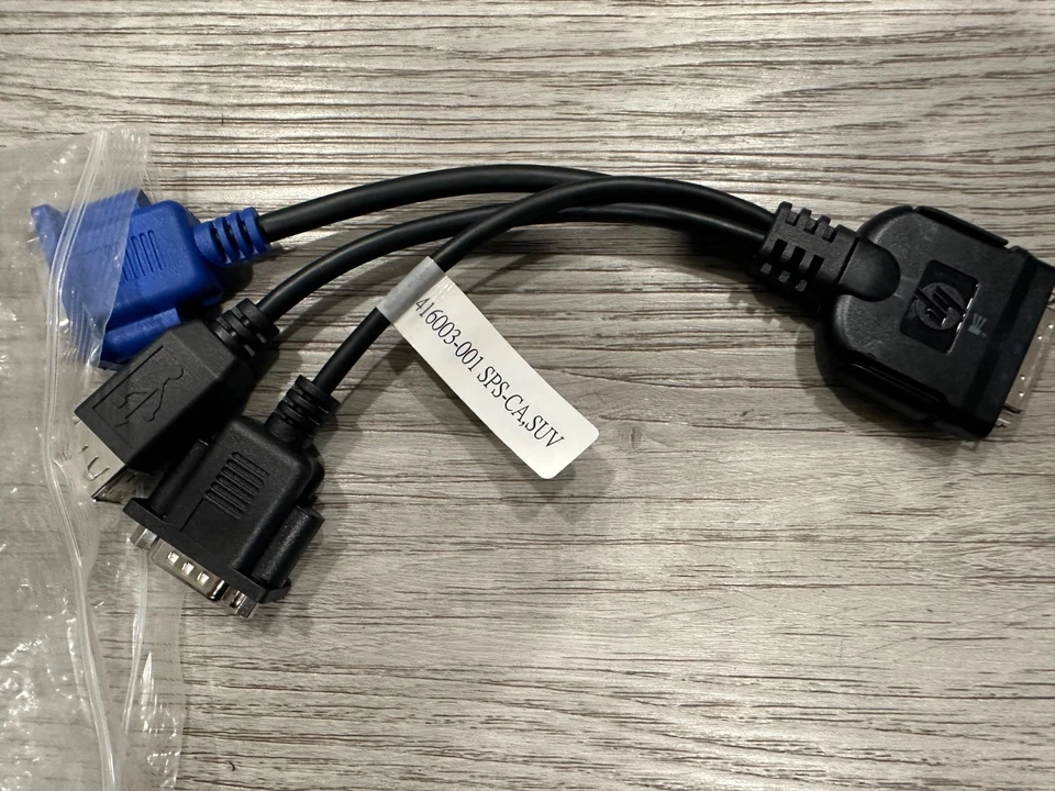 Hp 409496-001 Local I/o Sps-ca Suv Diagnostic Cable 4 C3000 - Image 2 of 2