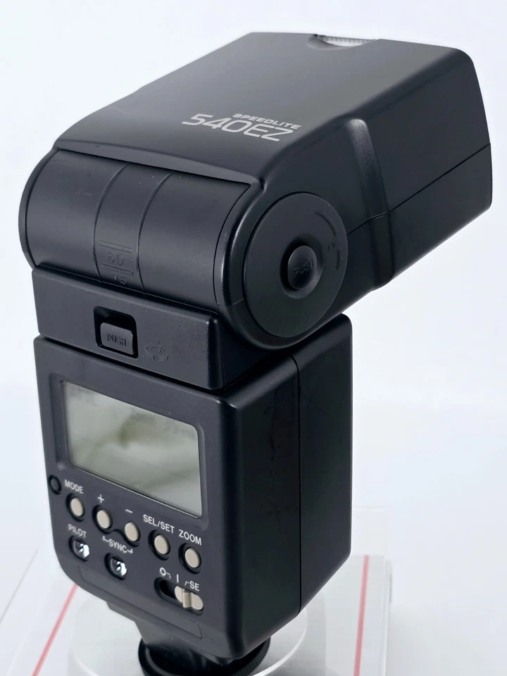 Tested🌸[Near MINT+++] Canon Speedlite 540EZ Flash TTL for EOS Film Camera Japan - Image 4 of 4