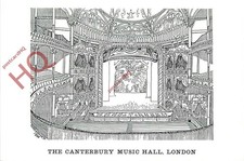 Ansichtskarte - London, Canterbury Music Hall [Badger]