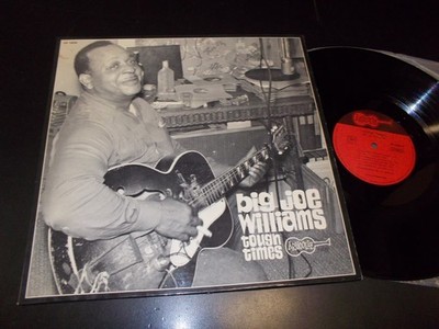 Big Joe Williams ''Tough Times'' LP Arhoolie Records    AR 19026