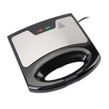 800W Electric Waffle Maker Machine Non Stick Plate Space Saving Compact Sma HEN