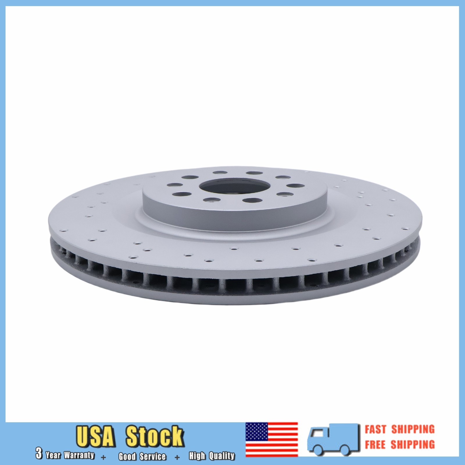 2PCS High Quality Rear Brake Rotors For Maserati Ghibli Quattroporte 2017-2021