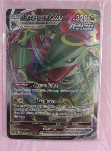 Rayquaza VMAX 102/159 SWSH: Crown Zenith Holo