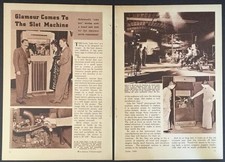 Vis-O-Graph Hollywood's Movie Video Juke Box 1941 vintage pictorial