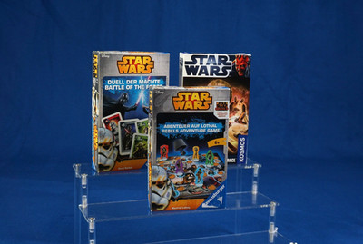   3x Star Wars Mini Spiele Set Ravensburger Kosmos Duell der Mächte Podrace 