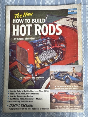 #ad How To Build Hot Rods 1957 Eugene Jaderguist Vintage Ford Hot Rod Book ￼￼ $49.99