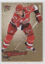2008-09 Fleer Ultra Gold Medallion Justin Williams #24 0m8e