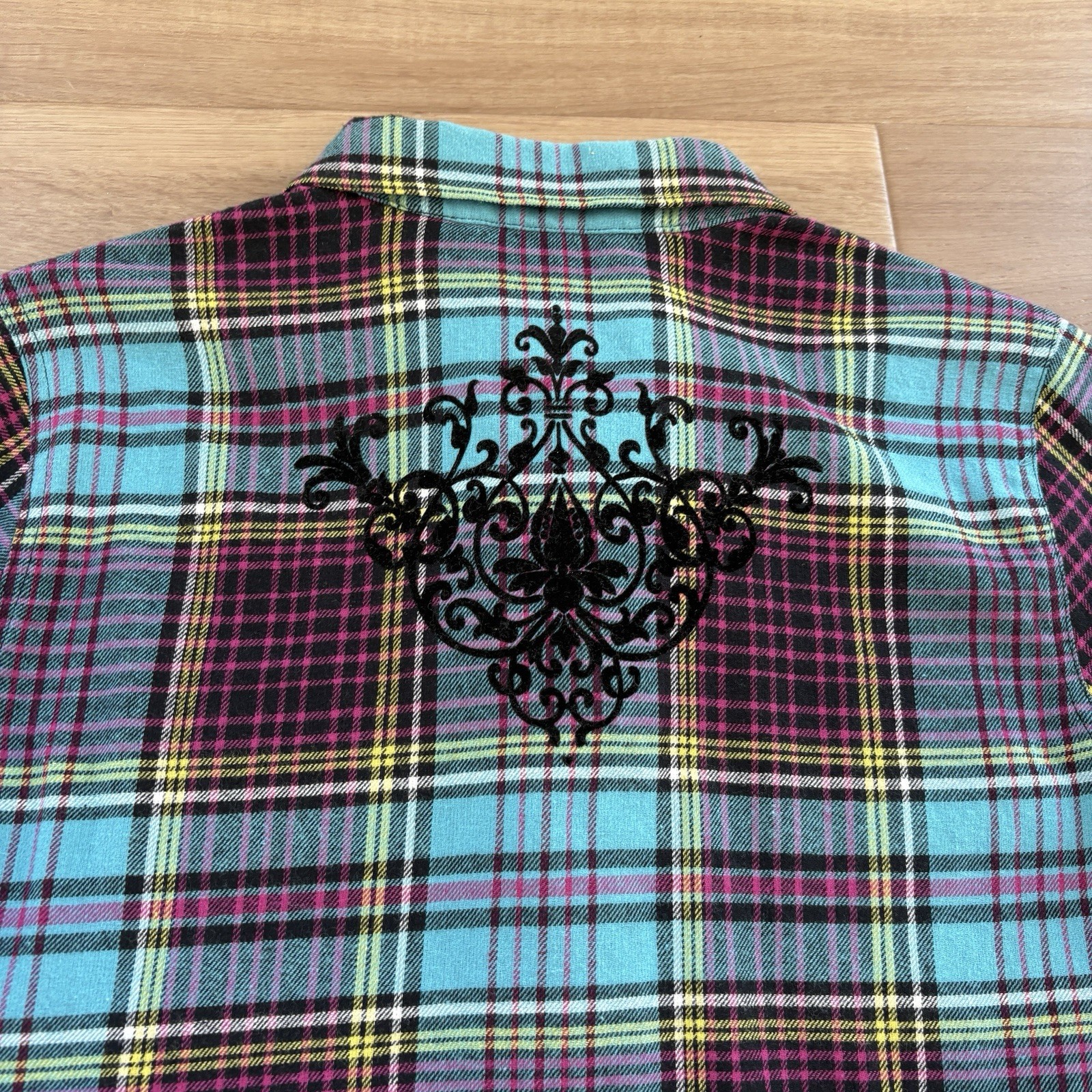 Soft Surroundings Womens Small Button Up Plaid Hi… - image 11