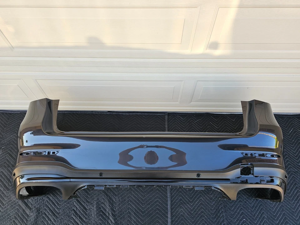 梅赛德斯奔驰 GLC 300 43 63 AMG 原始设备制造商后保险杠 2020 2021 2022 2023 — 第 4/4 张图片