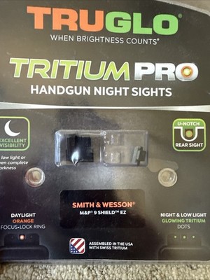 New Truglo Tritium Pro for Smith & Wesson M&P Shield EZ TG231MP4C