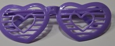 Heart Shutter Shades Sunglasses   Party Costume Accessory Multiple Colors Set 7