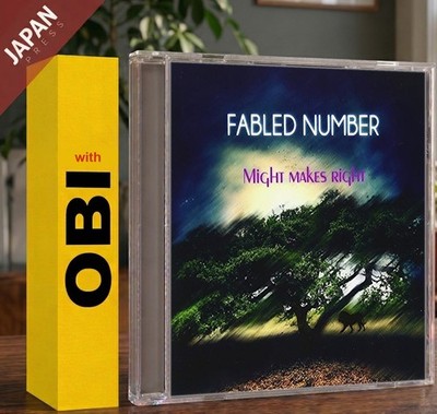 FABLED NUMBER - Might makes right w/OBI CD Japan Import J-Pop