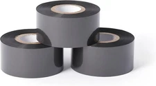 20 Rolls Date Coding Foil/Ribbon, 1.18'' x 328' (30mm x 100m) Black Thermal Tran