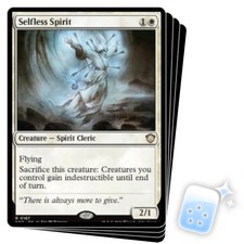 PRESALE SELFLESS SPIRIT X4 Secrets Of Strixhaven Commander Magic MTG MINT CARD