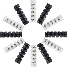 12 Pieces Charging Cable Protector Silicone Spiral Charger Cable Savers for Cord