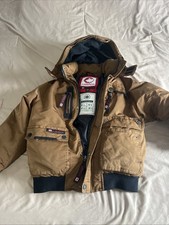 Canada weathergear coat Kids Large Size L/g/g 14/16 Parka Heavyweight Brown
