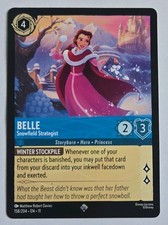 Disney Lorcana Belle-Snowfield Strategist 158/204 2 Power 3 Toughness English